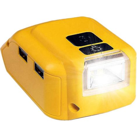 Adaptateur secteur DCB090 avec double port USB pour batteries lithium 20 V max. 18 V (1/5)