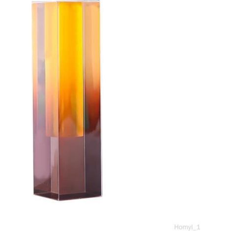 Vase Acrylique - Colonne Décorative pour Fleurs Fraîches ou Séchées - Centre de Table Mariage Bureau Maison - 1 Pièce (1/4)