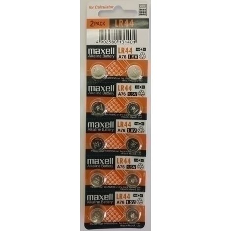 PILAS MAXELL MICRO LR0044W 1,5V BL.10