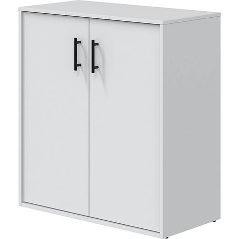 Armadio Multiuso 2 Ante Senorbi, un Ripiano, 2 Ante, 40x88h cm Bianco (1/5)