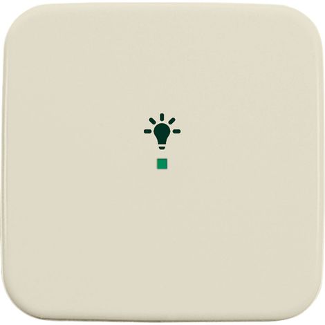 BUSCH-JAEGER Bascule 6231-10-212, Symbole Lumière, free@home, blanc perle