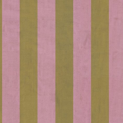 Stripes wallpaper wall Profhome 782261 hot embossed non-woven wallpaper smooth with graphical pattern matt pink olive yellow green brown 5,33 m2