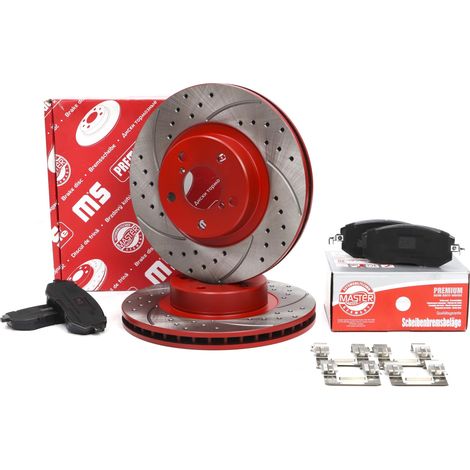 PASTILLAS DE FRENO DELANTERAS SUBARU FORESTER SF SG SH 276mm (1/5)
