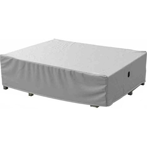 AquaShield Loungehülle 285x260xH70 cm hellgrau, 100% Polyester (1/4)