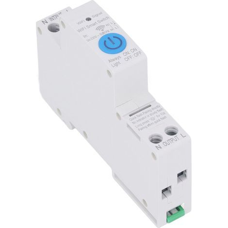 wlan-zeitschaltuhr-mit-fernbedienungsrelais-1-polig-40-a-230-v-ac-fur-haushaltsgerate (1/5)
