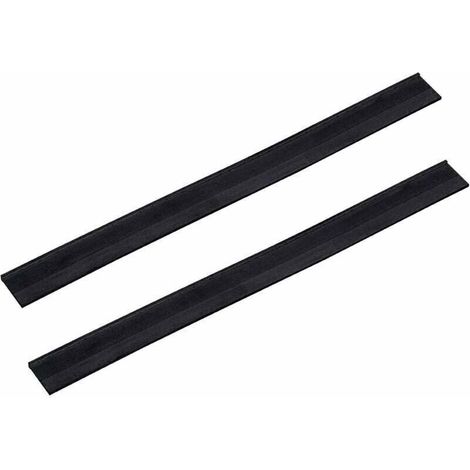 Lames de nettoyage de vitres de rechange pour aspirateur de vitres 2 pièces 280mm raclette caoutchouc accessoire recharge remplacement pour Karcher WV2 WV5