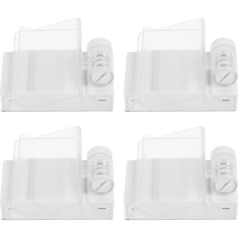 Clips magnéticos para etiquetas de precio para supermercados, 4 unidades (1/5)
