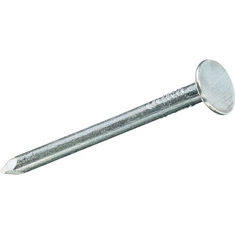 Scatola da 30 unità di chiodi in acciaio a testa larga 2,5x30 mm Fadix