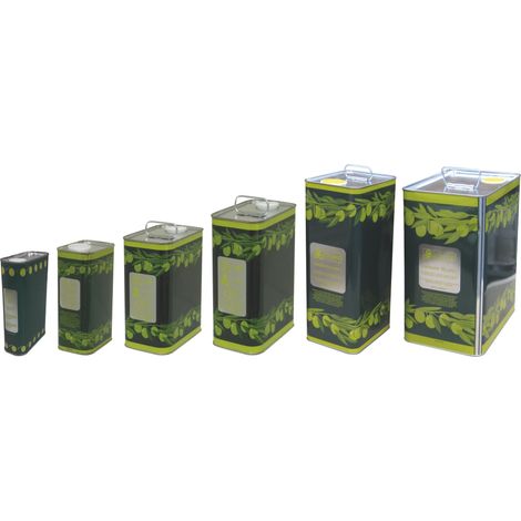 Lattina per Olio senza Tappo L 5 cm 12 x 15X31 5 H 16 Pezzi