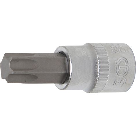 Punta de vaso entrada 10 mm (3/8") perfil en T (para Torx) T55 (1/2)