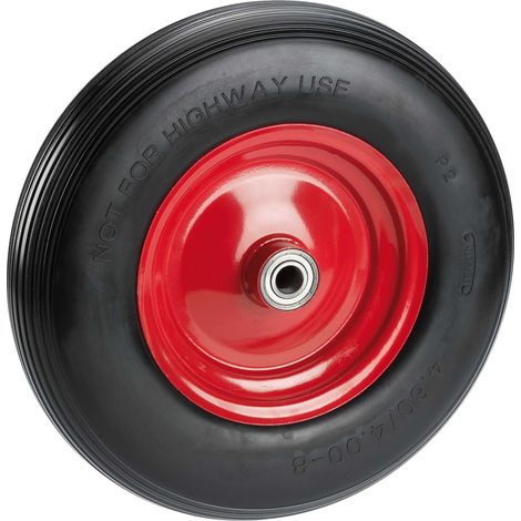 Dörner Helmer 740357P rueda para carretilla 400 mm negra