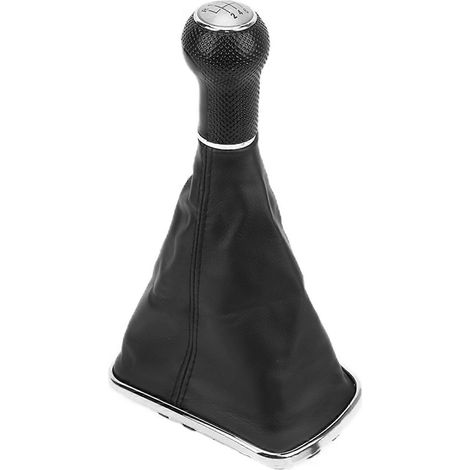 Schalthebel mit Ledermanschette, Staubschutz für den manuellen Schalthebel, Ersatz für Mk4 1999-2004, Schutzverkleidung, robustes Zubehör. (1/5)