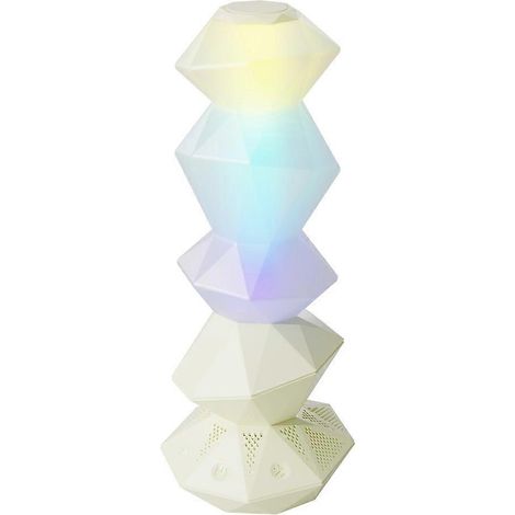 Stapelbare 3D-Kristall-LED-Lampe mit Bluetooth-Musiksynchronisation und magischer Fernbedienung für die Heimdekoration (1/5)