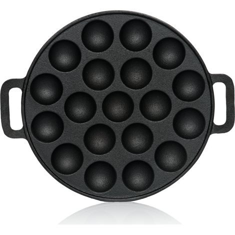 BBQ-Toro SartÃ©n de hierro fundido  FÃ¶rtchenpfanne for 19 FÃ¶rtchen  Ã˜ 24 cm