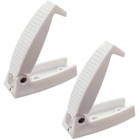 Loquet de Porte Camping Car de Plastique, Loquet de Plastique de Porte de RV, Crochet de Porte Camping Car Placard Serrures Porte Catch Porte Loquet pour Camping-Car RV Camper Trailer, 2pcs