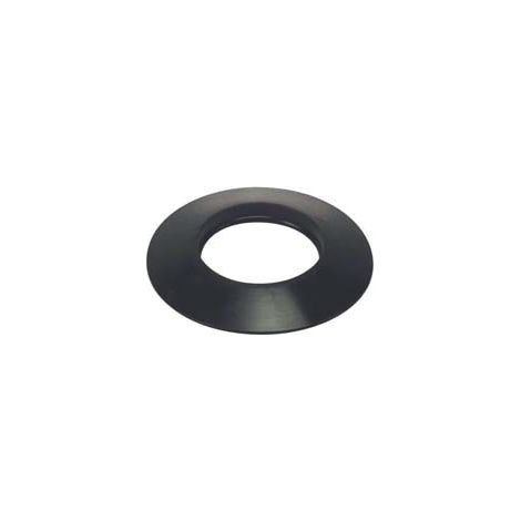 ANELLO PER STUFE A PELLET NERO OPACO IN SILICONE MM.1,2  ø cm.10    SAVE
