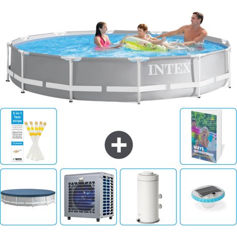 Prism Frame Pool Rund - 366x76 cm - 7-teilig  S1 (1/5)