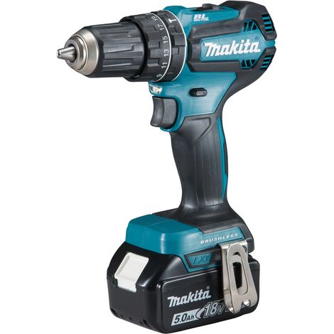 Perceuse à percussion 18V LXT (2x4.0 Ah) en MAKPAC - MAKITA DHP485RMJ (1/3)