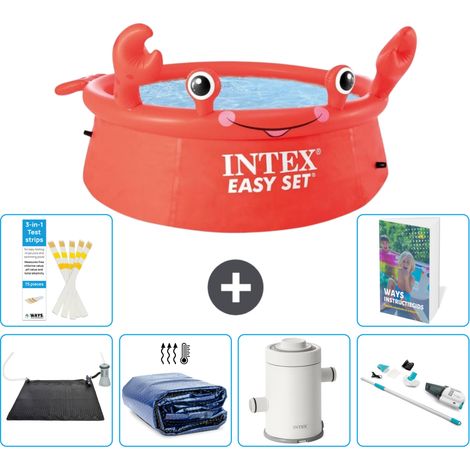 Intex Piscina Easy Set Rotonda - Granchio - 183x51 cm - 7-pezzi  S78
