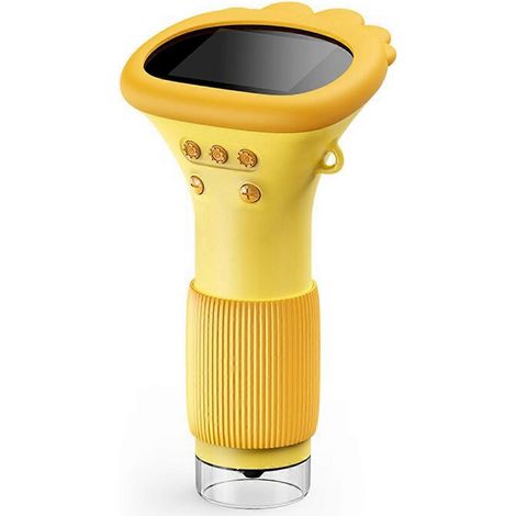 2-Zoll-Bildschirm, Handmikroskop, 2 MP, 100- bis 1000-facher Zoom, Echtzeit-HD-Bildgebung, tragbares Mikroskop mit 8
