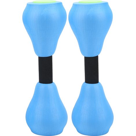 Haltères Aquatiques EVA Étanches Portables pour Fitness Yoga Natation Sport Bleu (1/5)
