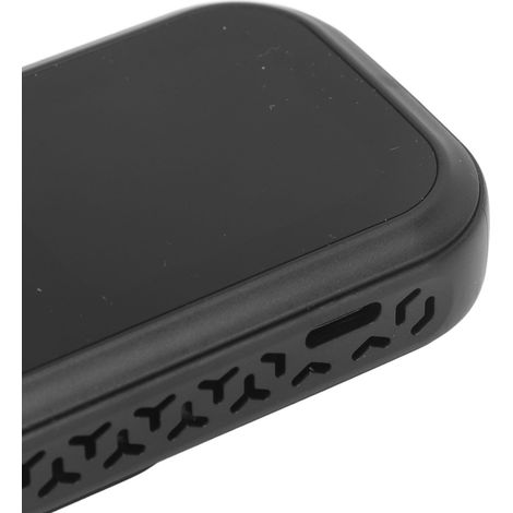 Moniteur de qualité de l'air PM2.5 PM10 PM1.0, détecteur d'humidité, écran LCD, Mini compteur Portable noir (1/5)
