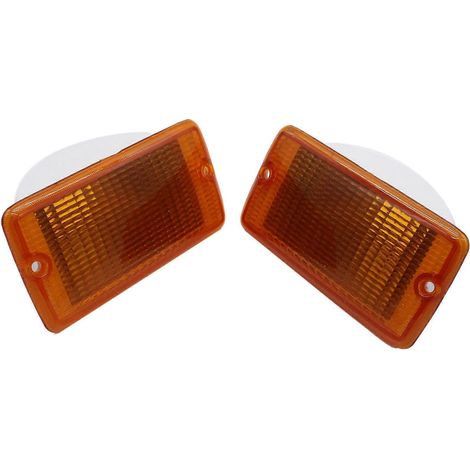 Lote de 2 intermitentes para Jeep Wrangler (TJ) 2001-2006, cintas y plásticos, izquierdo y derecho, referencias 55156488AB y 55156489AB. (1/5)