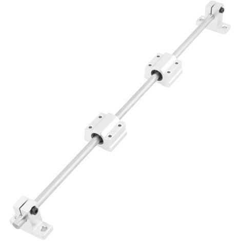 Ensemble de paliers SC8UU pour rail linéaire CNC 8 mm x 400 mm pour imprimante 3D