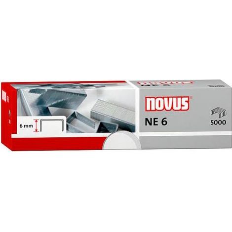 Novus graffette ne 6 per cucitrici elettriche -5000u-box
