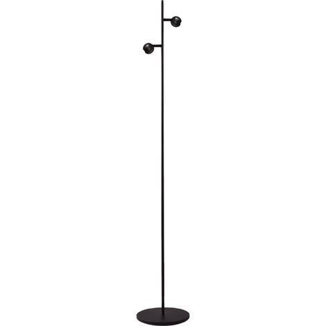 Lampe sur pied à deux lumières Talana Noir - 1410-05-05-2 (1/3)