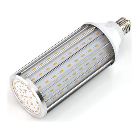 Pr Ampoules LED E27 60W 3000K 5850LM 160X5730SMD Ampoule de Maïs,550W Ampoule de haute puissance en aluminium de conversion,réverbère de LED, 360 degrés projecteur, pour le garage, allée [Classe énerg (1/4)