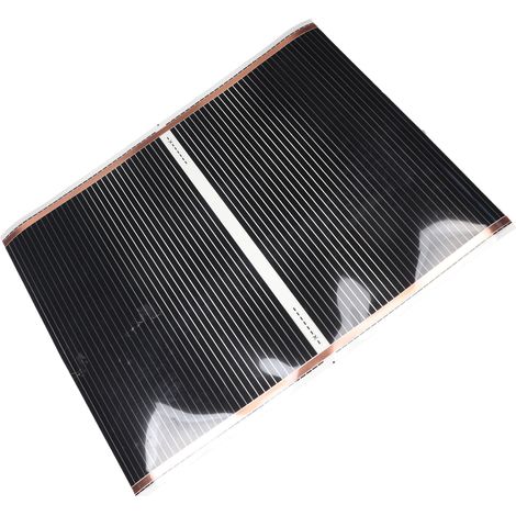 Elektrische Fußbodenheizungsmatte, schwimmendes Laminatverlegesystem für Fliesen und Mörtel, 220–240 V Typ A Set, 75 x 100 cm, Heizfolie (1/5)