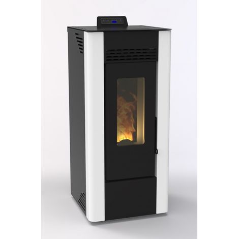 VERTEX LIFE - CALDERAS BIOMASA EIDER estufa new king 10 kw negra eider vertex