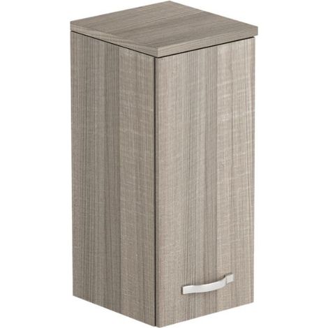 Pensile bagno con anta 36x38x77 colore olmo (1/3)