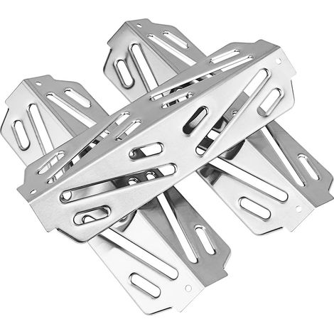 Lot de 3 barres de déflecteurs de chaleur 66040 pour barbecue à gaz Weber Genesis II 300, Genesis II E-310, II E-315, II E-330 en acier inoxydable Weber Genesis II