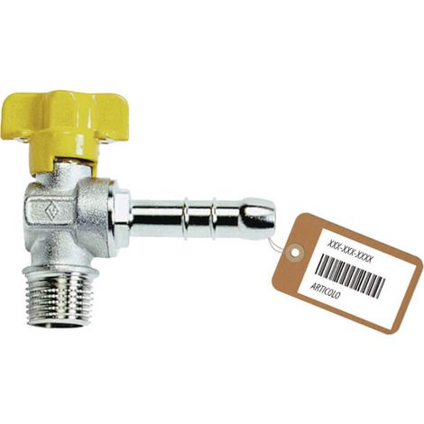 RUBINETTO A SFERA GAS SQUADRA M F-BRICO 1/2 x 14 Metano