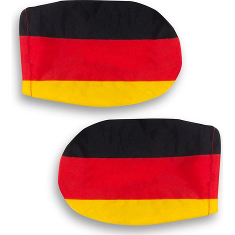 Autospiegel-Überzug Deutschland Auto Fahne Fußball WM Fanartikel 2er Set (1/3)