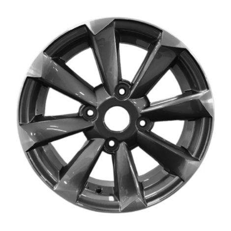 JANTE ALU 14" - GRIS DIAMANT - AIXAM CROSSLINE CROSSOVER GAMME VISION SENSATION EMOTION