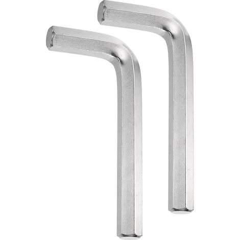 2Pcs Clé Hexagonale 19mm Acier Cr-V Outil De Réparation Argent (1/5)