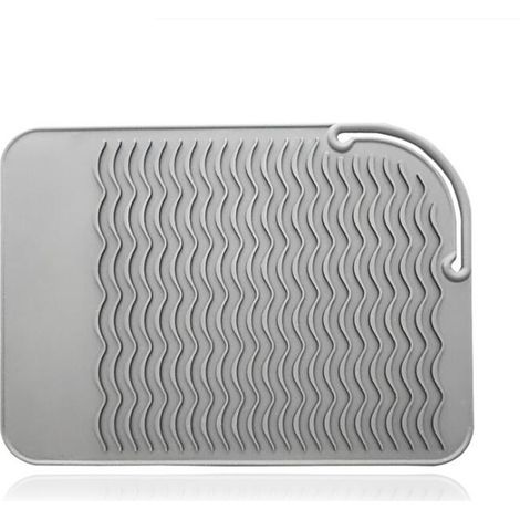 Pochette en silicone résistante à la chaleur pour outils de coiffage, étui pour fers à friser, lisseurs et plaques chauffantes, protection thermique, accessoire de rangement (1/5)