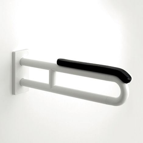 pba 01 Wandstützgriff, fest, 700mm mit Armpolster, aus Nylon