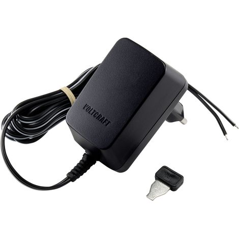 VOLTCRAFT VC-11258675 Steckernetzteil, einstellbar 3 V/DC, 4.5 V/DC, 5 V/DC, 6 V/DC, 7.5 V/DC, 9 V/D