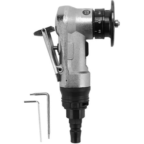 Mini machine à chanfreiner pneumatique à 45 degrés, machine de finition manuelle compatible avec le détourage et l'ébavurage des métaux (1/5)