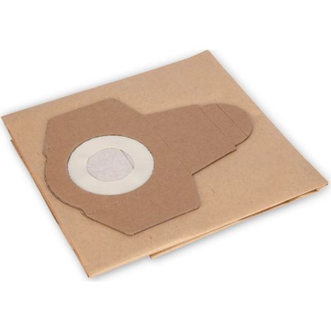 ricambio sacchetto aspirapolvere in carta per bidone aspira solidi e liquidi larx 1200 w 30 lt
