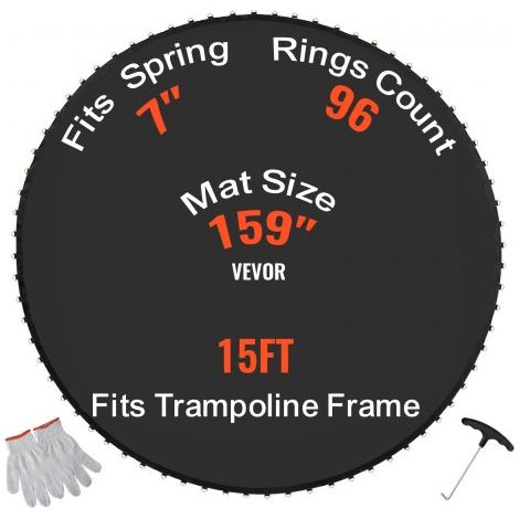 Tapis de rechange pour trampoline tapis de saut de remplacement (1/5)