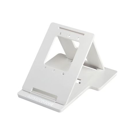 Support bureau blanc pour tout moniteur mains libres écran 3,5 ou 7'' - AIPHONE MCWSB (1/2)