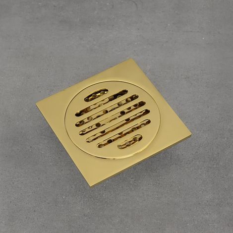 Griglia di scarico 100x100 mm oro antico KROMER