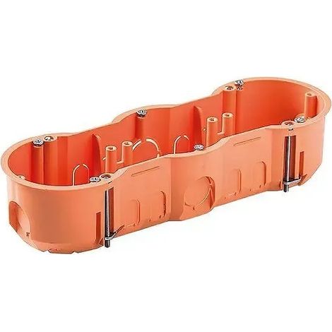 Caja de mecanismos triple Pladur Ø68×212 Famatel 3257