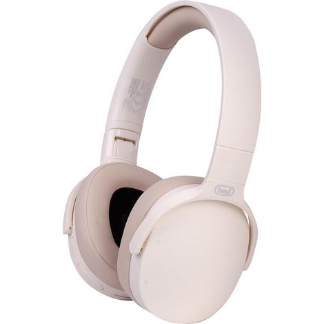 Trevi DJ 12E45 BT Cuffie a Padiglione Musica e Chiamate Bluetooth Crema (1/4)