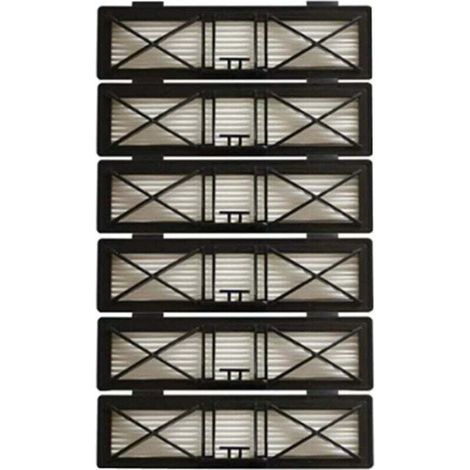Pack of 6 HEPA filters for Neato Botvac D7 D3 D4 D5 D6 D70 D75 D80 D85 for Neato Botvac 75e 80 85 filter parts, (1/4)